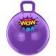 Мяч-попрыгун GB-0402, WOW, 55 см, 650 гр, с ручкой, фиолетовый, антивзрыв